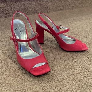 Paolo - new pink patent pump - 4 inch heel